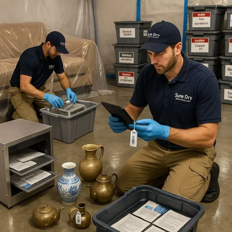 Content Protection and Restoration process in Saint Clair, PA