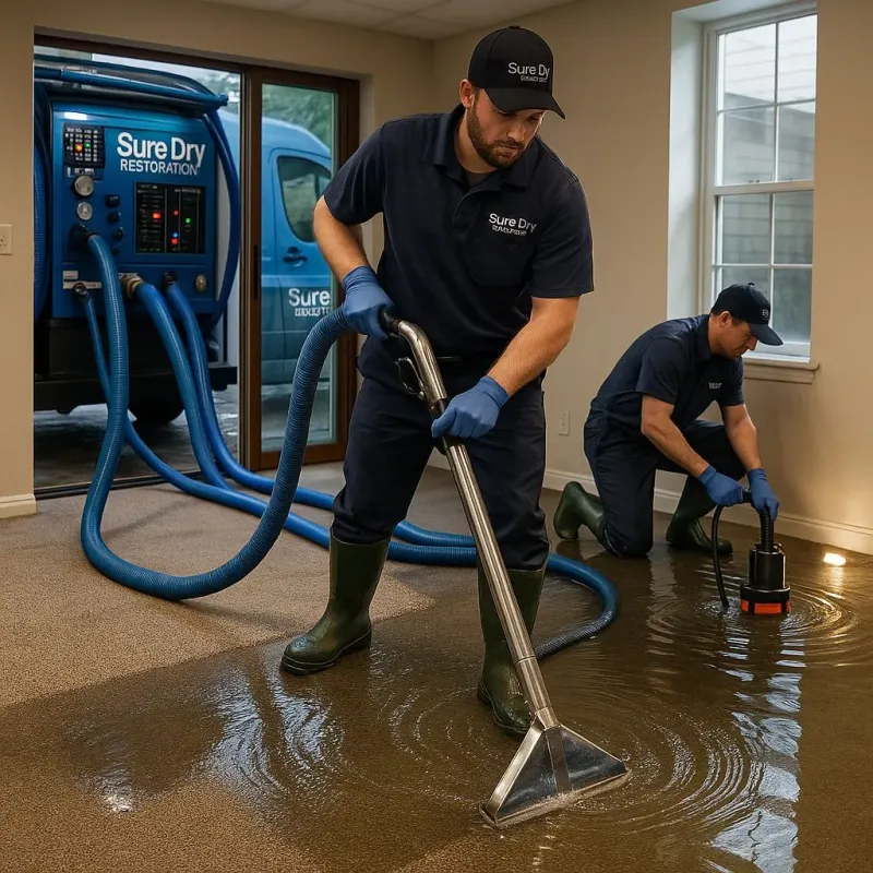 Water Extraction and Removal process in Saint Clair, PA